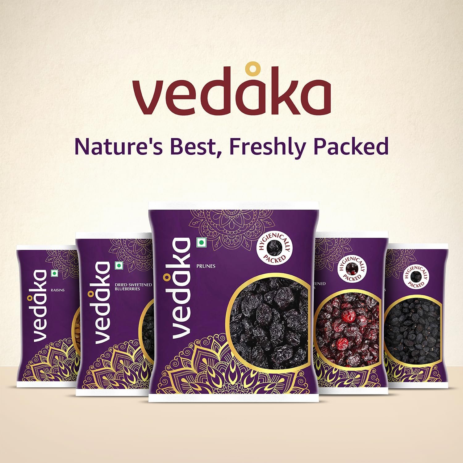 Vedaka Black Raisins | Seedless | 500 G | Premium Kali Kishmish | Kali Draksh | Dry Fruits | Flavourful &amp; Delicious Snack | Source Of Potassium &amp; Dietary Fibre | Ambient Temperature - View 8